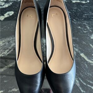 Marc Fisher, black pumps, block heel